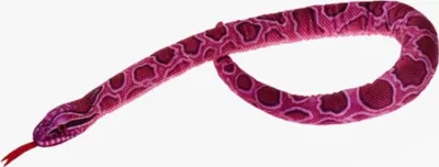 Produktbild von Kuscheltier Schlange Python pink 100 cm