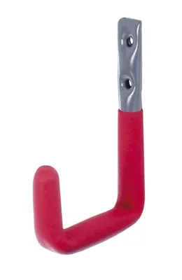 Produktbild von Alberts Wandhaken abgewinkelt | verzinkt grau kunststoffbeschichtet | Inhalt pro PE: 5 St. | Höhe: 120 mm | Tiefe: 83 mm