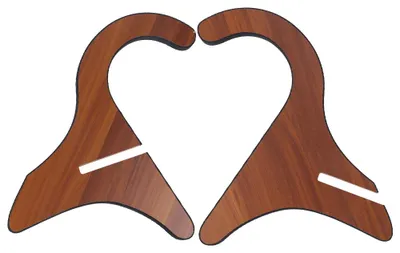 Image de Support classique et amovible en bois pour ukulélé, destiné aux guitares et aux accessoires pour instruments de musique
