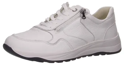 Produktbild von Waldläufer Schnürhalbschuhe bequem in weiss/weiss kombi, Gr. 9