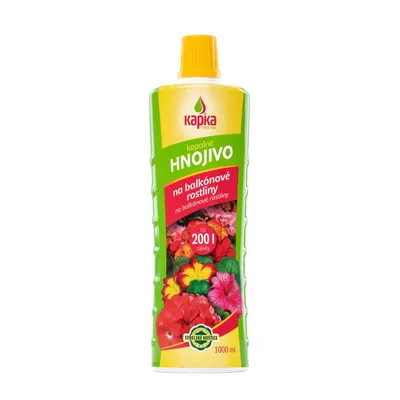 Obrázok produktu pre Hnojivo KAPKA pre balkónové rastliny 1000ml