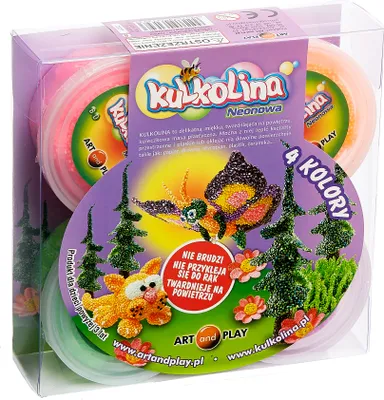 Immagine prodotto di ARTE E GIOCO Kulkolina 4 colori neon 13304341