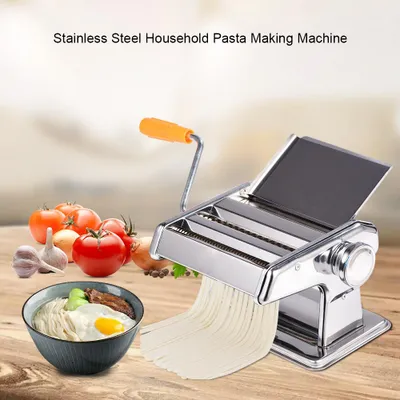 Zdjęcie produktu dla Ręczna maszyna do robienia makaronu ze stali nierdzewnej Ręczny nóż do makaronu Spaghetti