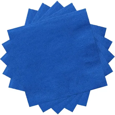 Produktbild von Papierservietten Königsblau 33x33cm 20 Stück