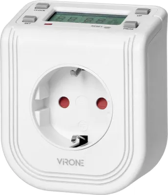 Obrázek produktu pro Elektronický časovač LCD 230 VAC 3680W Schuko DT-4 GS