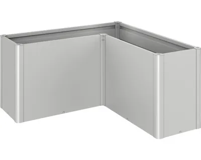 Obrázek produktu pro Vyvýšený záhon Biohort Belvedere Maxi L150 plechový 152 x 152 x 77 cm stříbrný metalický