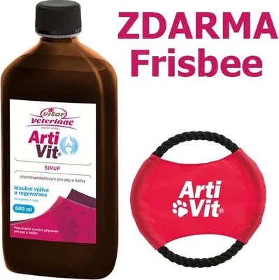 Produktbild von Vitar Veterinae Artivit Sirup 500 ml Frisbeespielzeug für Hunde