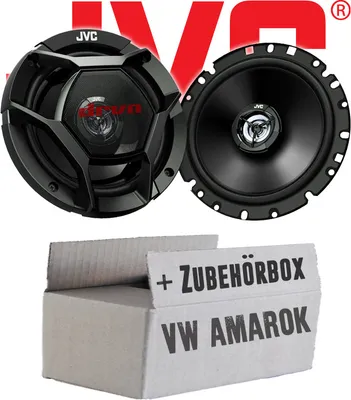 Produktbild von JVC CS-DR1720 - 16,5cm 2-Wege Koax-Lautsprecher - Einbauset passend für VW Amarok Front Heck - justSOUND