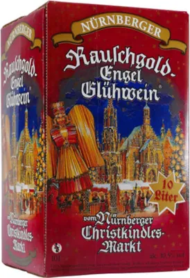 Rauschgold Engel Nürnberger Glühwein weiß Bag in Box 10 Liter