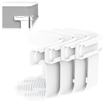 Produktbild von 4 Stück Bettlakenspanner, Bettlakenclip, Bettlakenhalter für alle Matratzen, Weiß
