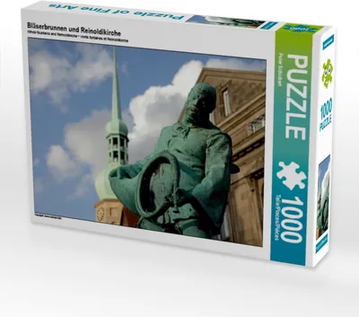 Produktbild von Calvendo Bläserbrunnen und Reinoldikirche 1000 Teile Puzzle quer 640x480mm, Schickert Peter; 7439260
