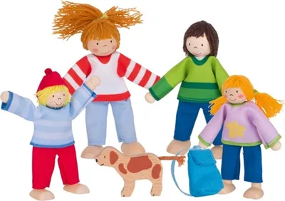 Immagine prodotto di goki bending dolls camping family