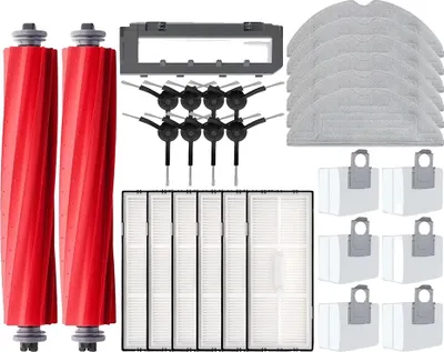 Obrázok produktu pre Príslušenstvo k robotickému vysávaču, HEPA filter, sada čistiacich kefiek, sivá