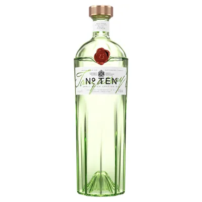 Produktbild von Tanqueray N° TEN, Destillierter Gin, 45,3% vol, 1000ml Einzelflasche