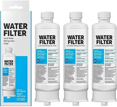 Produktbild von Ersatz-Wasserfilter für Kühlschrank - 3er-Pack - für Samsung Kühlschrank-Filter DA97-17376B DA97-08006C