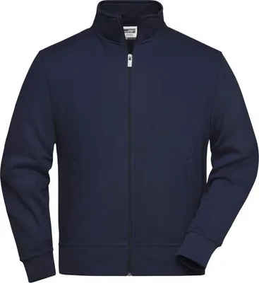 Produktbild von James & Nicholson Workwear Sweat Jacket Gr. XL, navy