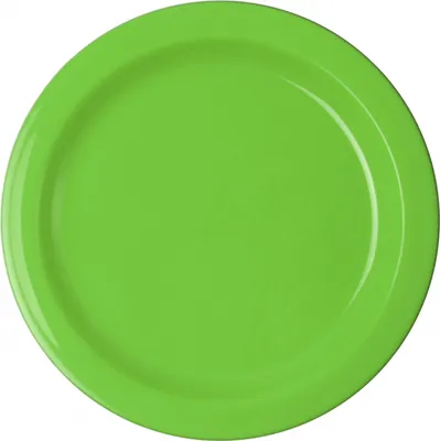 Produktbild von WACA 1947 Teller Kunststoffteller Dm 241 mm, Farbe:kiwigrün