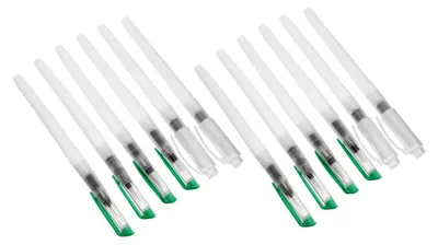 Produktbild von 12 Stück nachfüllbare Wasserpinsel für Aquarellmalerei