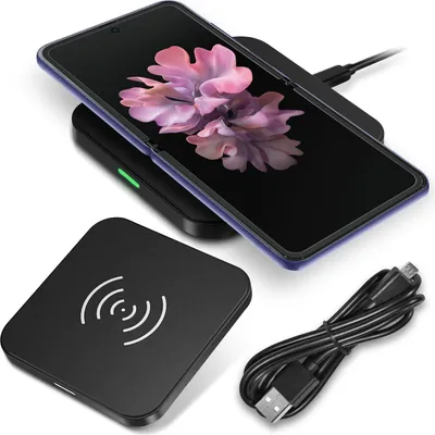 Produktbild von QI Wireless Charger Ladegerät für Samsung Galaxy Z Flip Fold 7 / FE 6 5 4 3 Ladestation