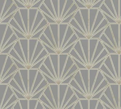 Produktbild von Daniel Hechter Art Deco Tapete Designertapete Vliestapete grau gold weiß 10,05 m x 0,53 m