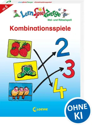 Produktbild von Kombinationsspiele/mal-/raetselblock