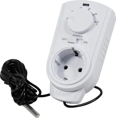 Produktbild von Steckdosen-Thermostat McPower TCU-440 5-30°C 3500W 230V Kabel + Außenfühler