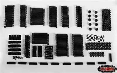 Produktbild von RC4WD RC4ZS0838 Scaler & Crawler Screws & Support Bag (Black)