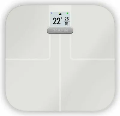Obrázek produktu pro Garmin Index S2, Elektronická osobní váha, 181,4 kg, Bílá, kg/lb, Obdélník, 16 uživatel/ů