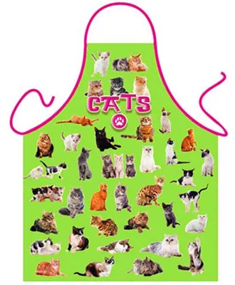 Immagine prodotto di Grembiule Cat Lover in Poliestere Verde