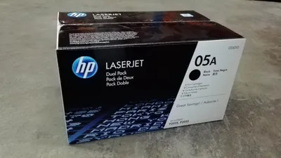 Zdjęcie produktu dla HP 05A 2x Schwarz LaserJet Tonerpatrone