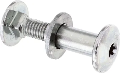 Produktbild von Alberts® Flachrundschraube, Multi-Fix, mit Mutter, galvanisch verzinkt dickschichtpassiviert, M8x30,L 50mm,Box à 2 St. 338312