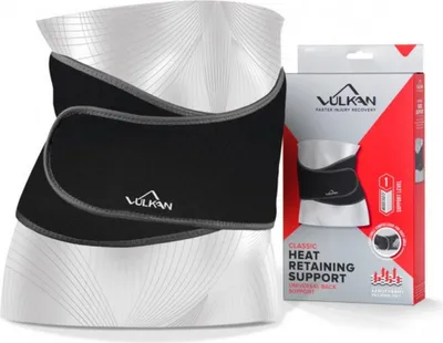 Image de Vulkan - Support dorsal - nylon, néoprène CS1382 (Taille unique) (Noir)