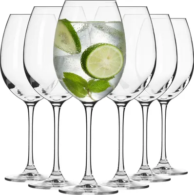 Obrázok produktu pre KROSNO Elite Poháre na Vodu Gin, Sada 6, 480 ml