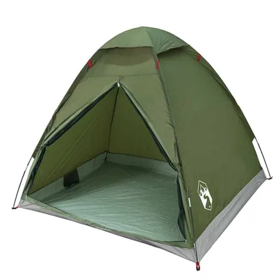 Immagine prodotto di vidaXL Tenda da campeggio a cupola 2 persone verde oliva impermeabile