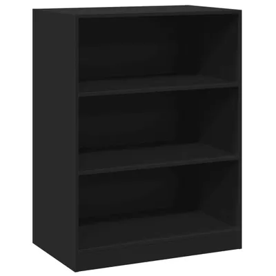 Obrázok produktu pre vidaXL Šatníková skriňa čierna 77x48x102 cm Materiál na báze dreva