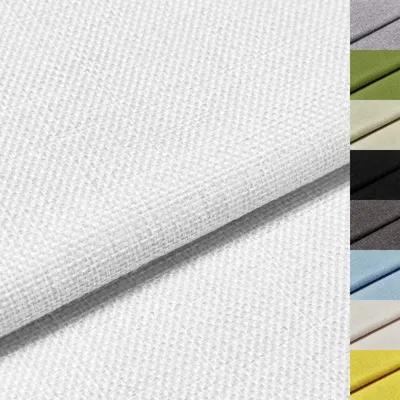 Imagen del producto de Tela para tapicería con aspecto de lino, de 500 x 148 cm