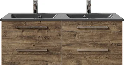 Produktbild von PELIPAL Serie 6025 SET-045-061 Waschtisch mit Unterschrank bestehend aus: Waschtisch, Waschtischunterschrank  / 132cm