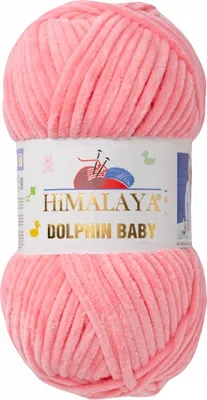 Produktbild von Strickfein Himalaya Dolphin Baby super Bulky Chenille Garn Wolle strickgarn 100 gr 80346 - babyrosa