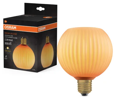 Zdjęcie produktu dla Lampa LED Dekoracyjna E27 4.5W = 10W 100lm 1600K Ciepła 320° Ściemnialna Vintage 1906 Osram Żarówka