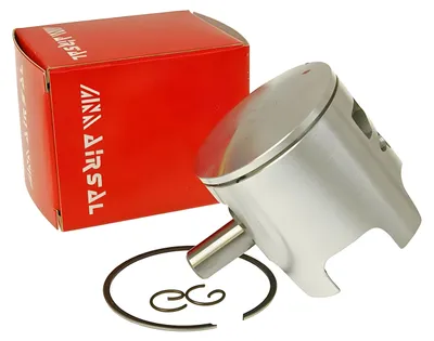 Image de Kit de piston Airsal T6-Racing, 69,7 ccm, 47,6 mm, pour Malaguti F12 Phantom 50 AC
