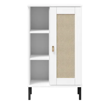 Produktbild von Woodroom Badezimmerschrank Kiefer massiv lackiert 52x90x32 cm