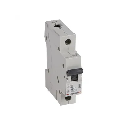 Image de Disjoncteur unipolaire Rx³-MCB 1p C 50A 6ka Legrand