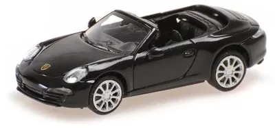 Produktbild von Minichamps 1:87 PORSCHE 911 CABRIOLET 2012 BLACK
