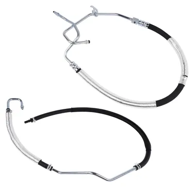 Immagine prodotto di Tubo per servosterzo - Tubo idraulico - Compatibile con Ford Fusion dal 2004 al 2012 - Motore a benzina 1.25 - Codici OEM: 1737517, 57179, 3405448, 922065030111