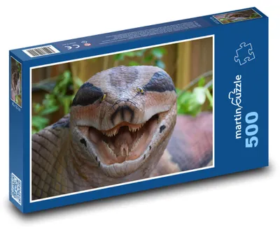 Zdjęcie produktu dla Puzzle 500 Prehistoryczna Anakonda - martinpuzzle