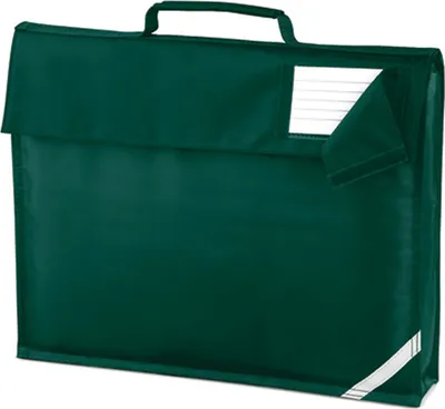 Immagine prodotto di Quadra QD51 | Cartella portadocumenti/borsa junior | 37 x 30 x 6 cm - Colore: verde bottiglia - Dimensioni: 37 x 30 x 6 cm