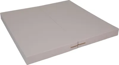 Obrázek produktu pro Gymnastická žíněnka Satellite 120x120x10 cm, dvoudílná, béžová