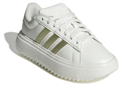 Produktbild von Adidas Damen Schnürschuhe GRAND COURT PLATFORM 39889-4.5, 39889-6, 39889-7.5, 39889-8, 39889-8.5 ADI-JR0699 cwhite/goldmt/owhite 6