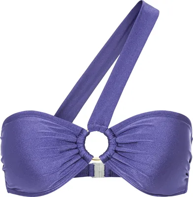Produktbild von LSCN by Lascana Bandeau-Bikini-Top Baila violett Größe 40 Cup A/B