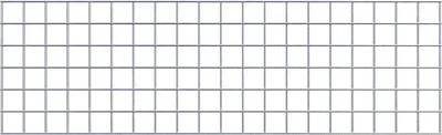 Produktbild von Dekogitter / Rankgitter (inkl. Montagematerial) Maschenweite 5 x 5 cm - Länge: 100 cm - Höhe: 30 cm